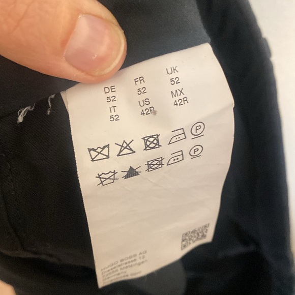 BOSS Hugo Boss Slim Fit 2pc Suit Medium Grey 42R - Picture 8 of 17